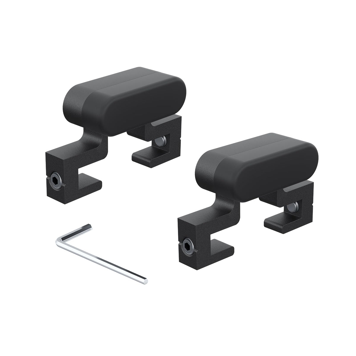 EaseLife barn door stopper pack on track for secure placement and smooth operation