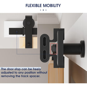 EaseLife rubber buffer cushion reducing impact and noise during door movement