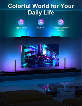 Eastfine RGB light bar backlight creates cinema-like TV ambience