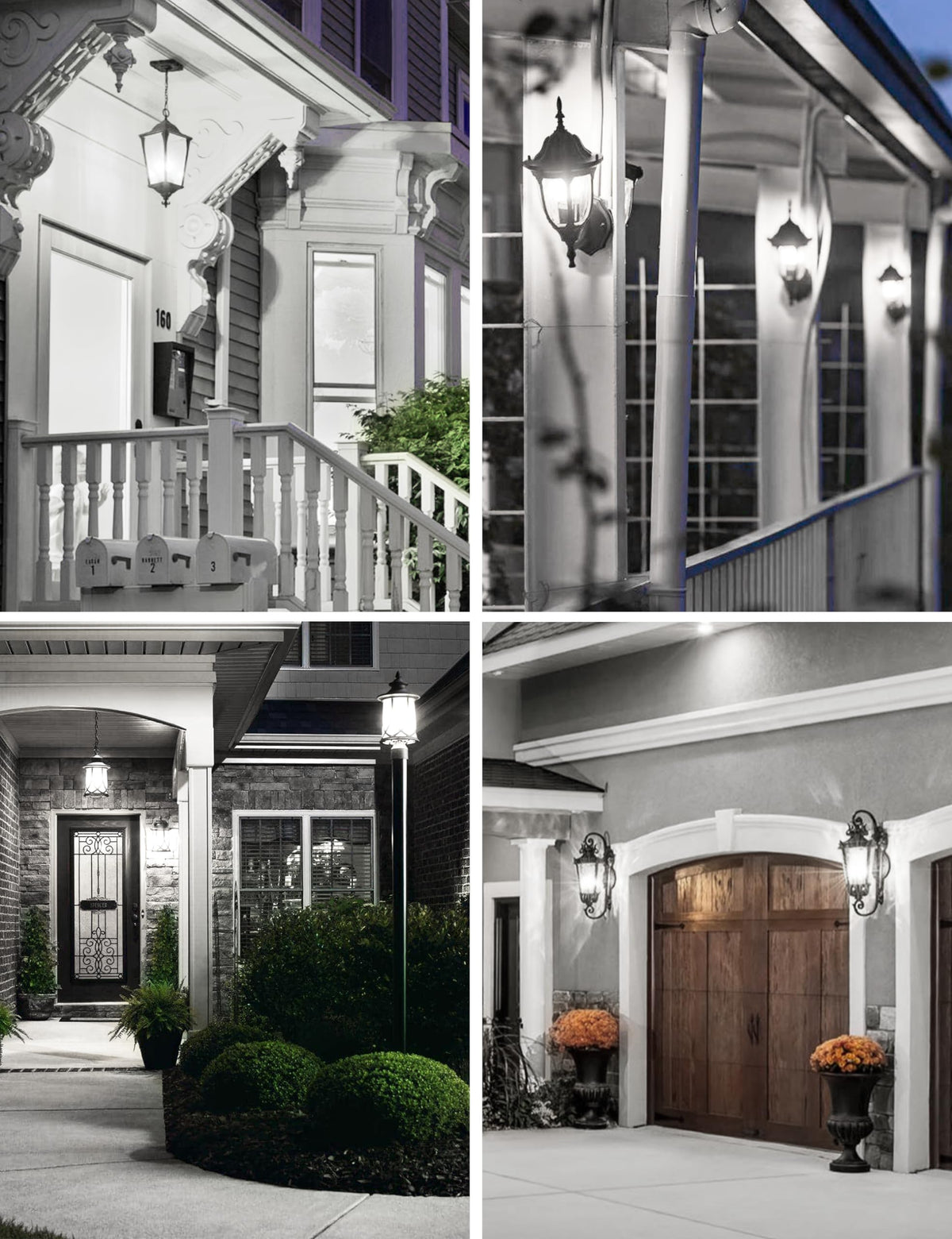 Eastiya dusk-to-dawn bulb lights the entrance efficiently
