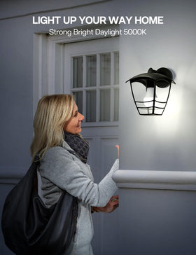 Eastiya dusk-to-dawn bulb enhances yard lighting for safe paths