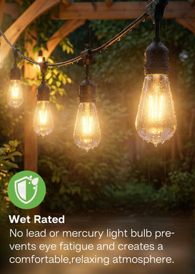 Eastiya dusk-to-dawn bulb demonstrating light sensor activation