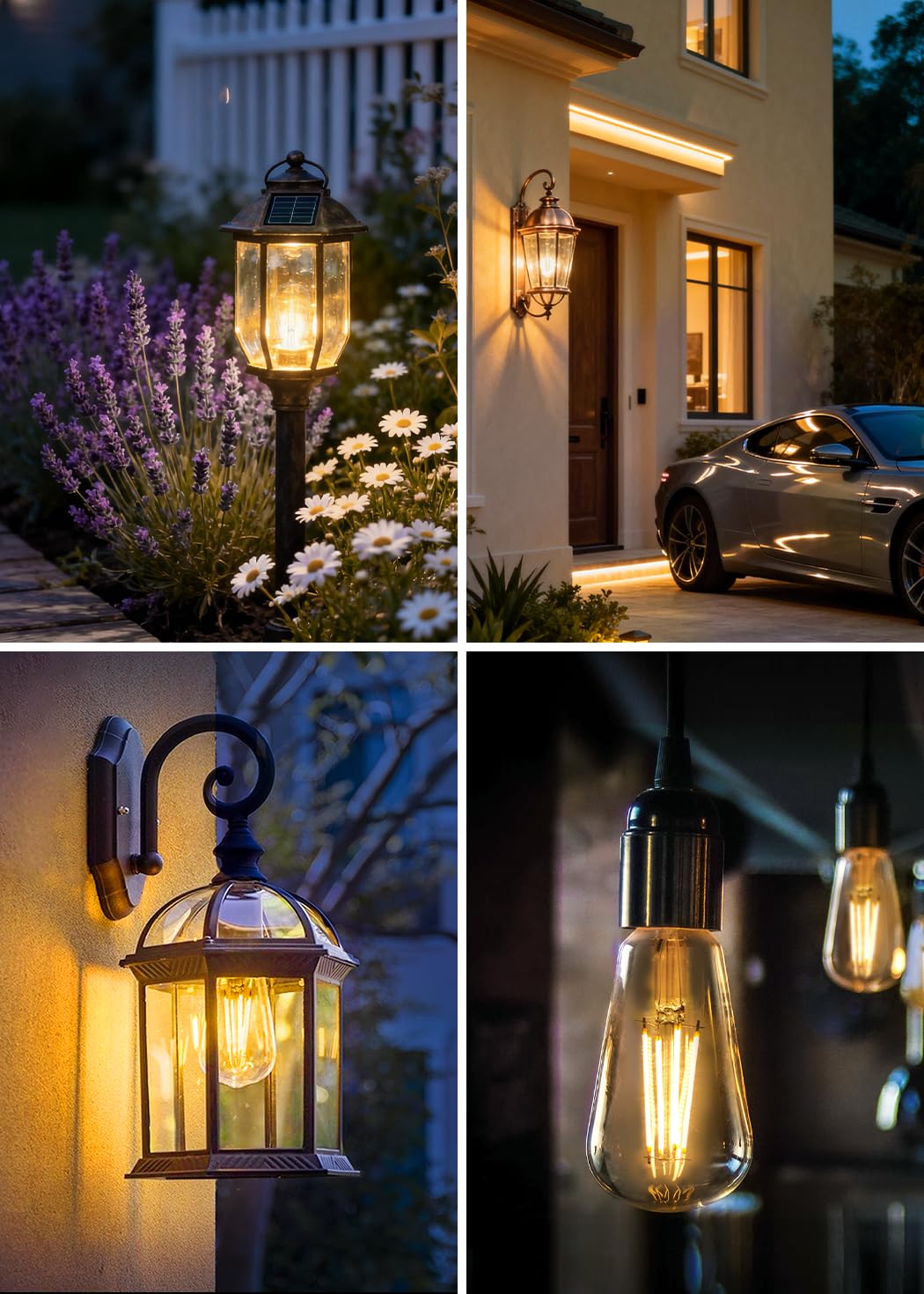 Eastiya ST58 vintage-style bulb with 2700K warmth