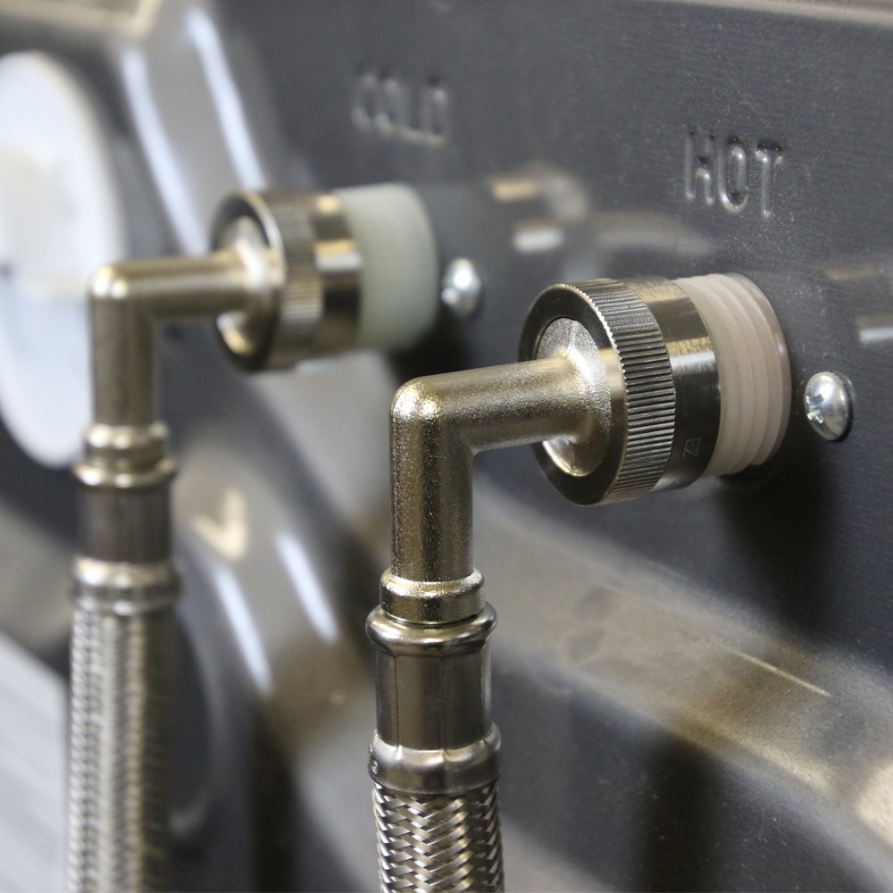 Eastman 3/4 in FHT fittings simplify installation and connection.