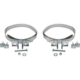 Eastman 86299 front-mount safety strap secures water heater to wall during earthquakes.