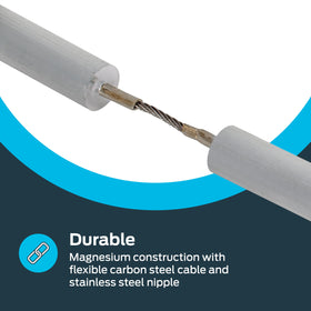 Eastman flexible four-section design eases installation in tight spaces