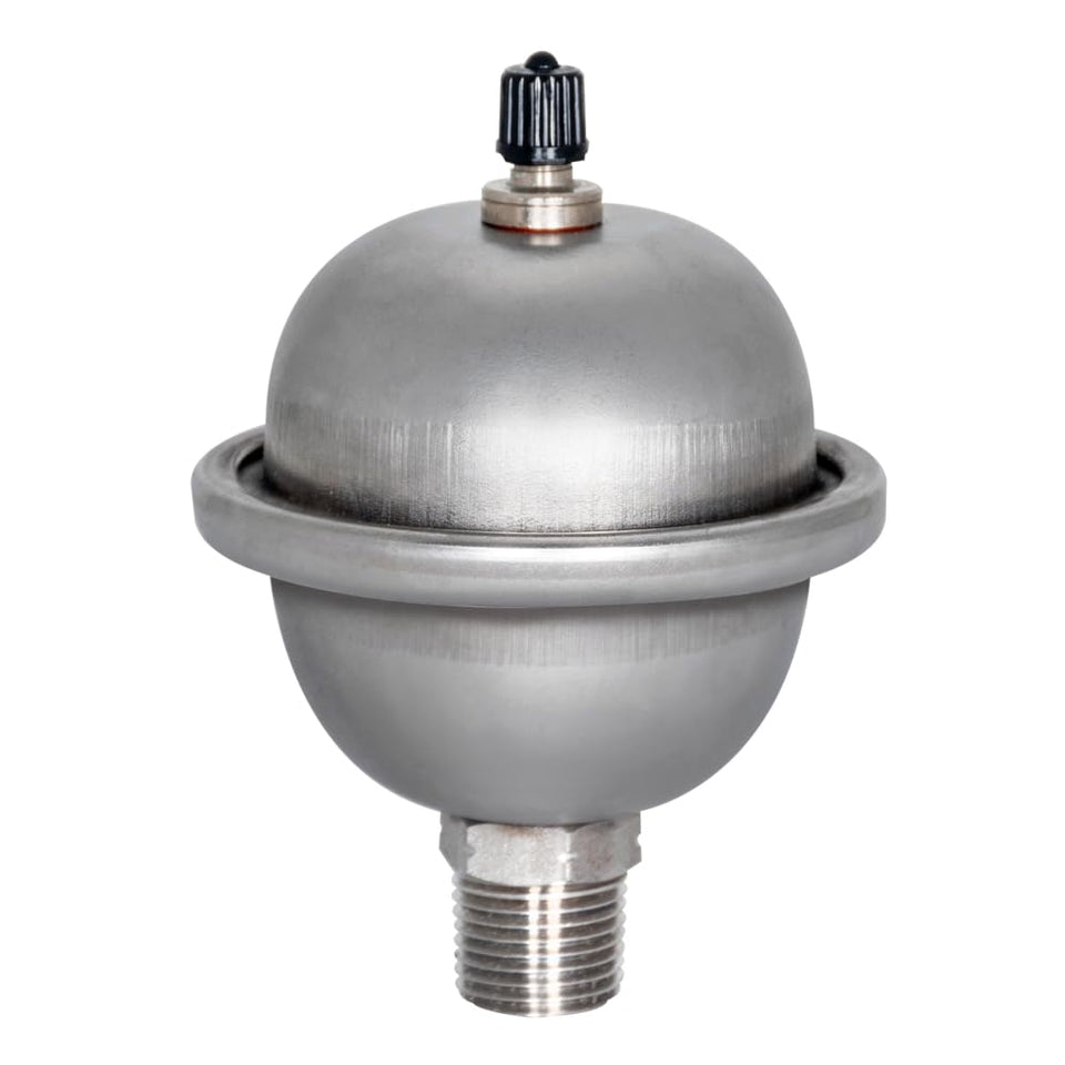 Eastman Mini Thermal Expansion Tank stainless steel body for durable protection.