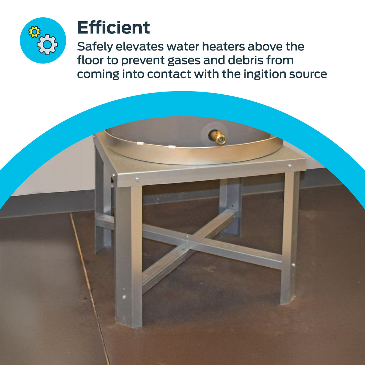 Eastman stand with x bracing enhances strength and reliability