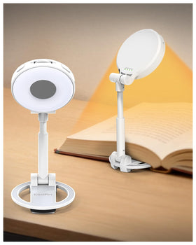 EastPin book light clip-on 18 LEDs for easy bedtime reading