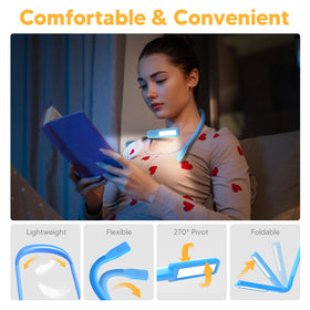 EastPin neck light rechargeable battery for hours of use