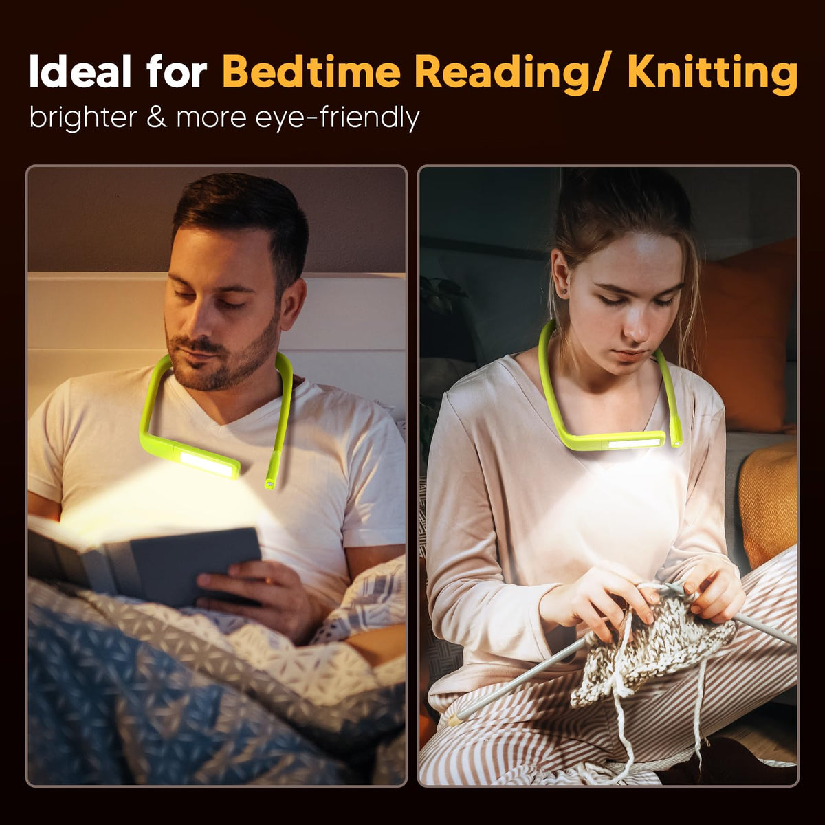 EastPin neck light rotating head for precise light direction.