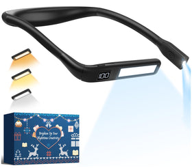 EastPin reading light shows the battery display for easy power management