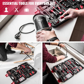 Eastvolt bit driver set with sockets for versatile screwdriving.
