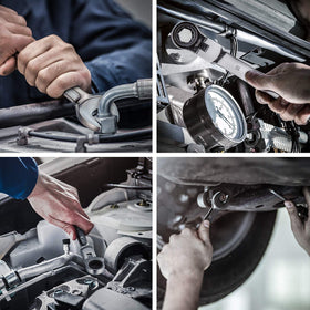 Eastvolt chrome vanadium steel wrench with a polished, corrosion-resistant finish