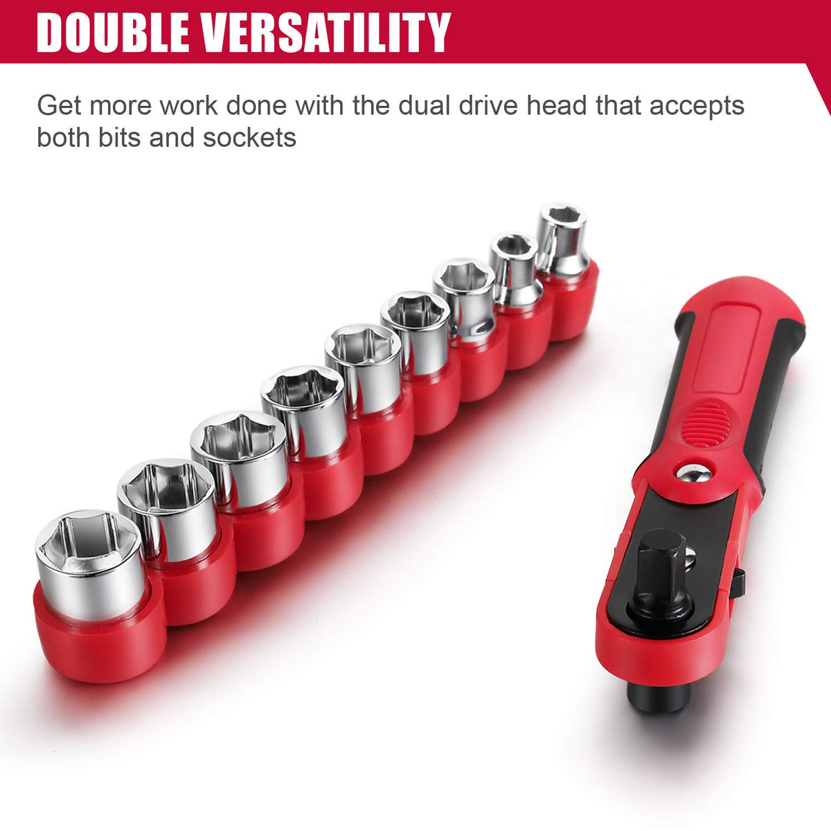 Eastvolt hex keys and socket adapters for metric and SAE hardware.