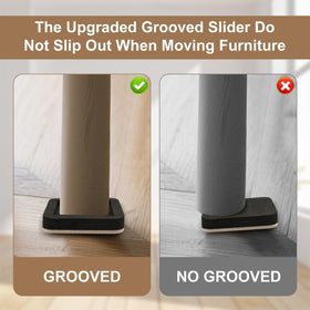 EASTWONDER floor protection for multiple surfaces reduces noise and scratches during moves.