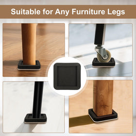 EASTWONDER furniture mover with soft beige felt side protects hardwood floors during repositioning.