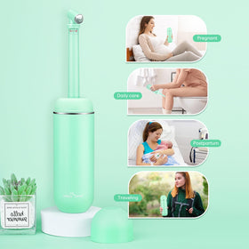 Easy@Home EPB-01 green bottle stored in waterproof bag.