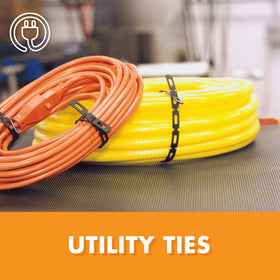 EasyFlex FirmFlex cable ties bundling wires neatly for organized use