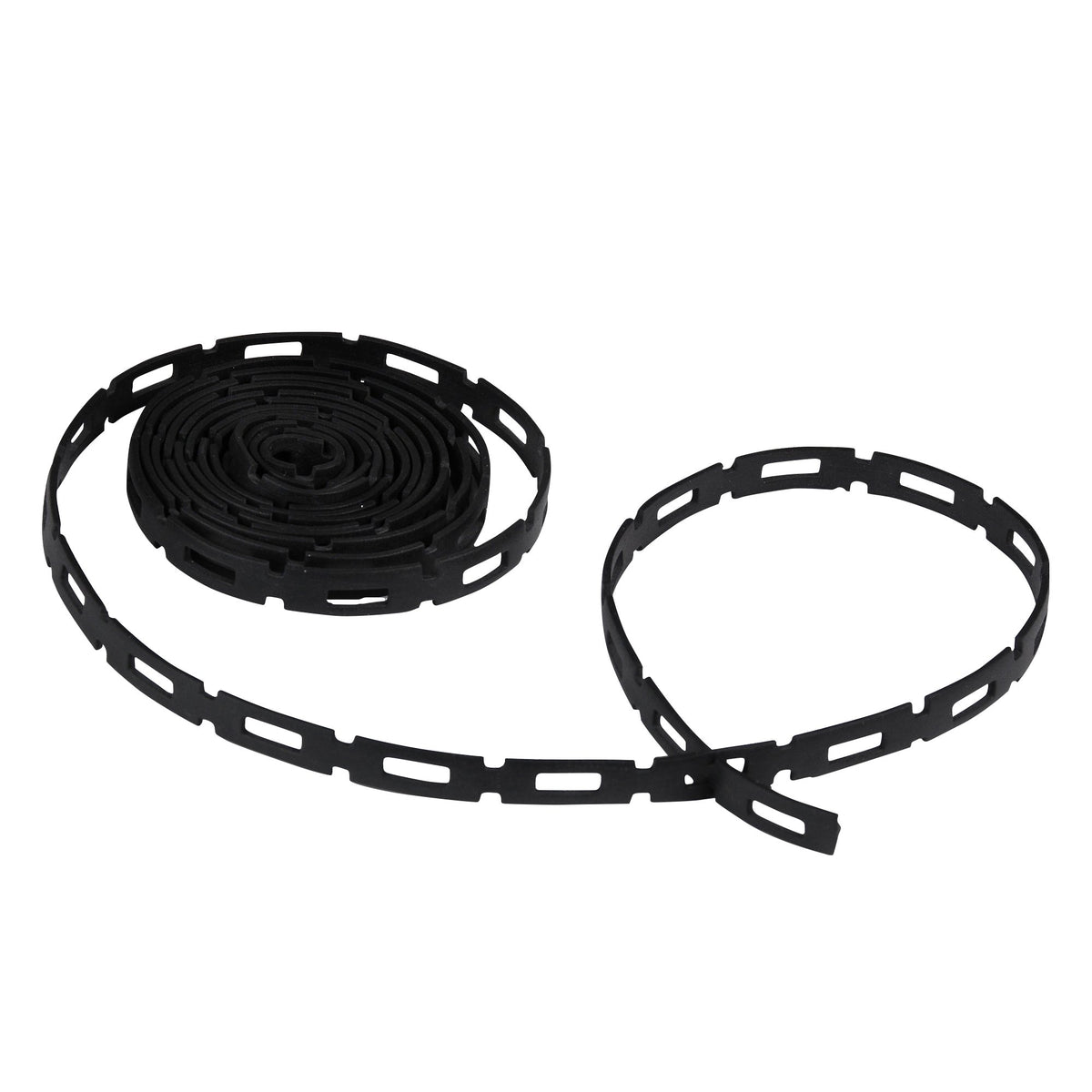 EasyFlex FirmFlex tree ties securing stakes to young trees for sturdy support