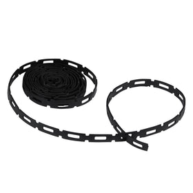 EasyFlex FirmFlex tree ties securing stakes to young trees for sturdy support