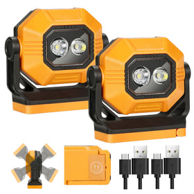 Easymaxx LED Rechargeable Work Light 1500LM with precise focus lighting for detailed tasks.