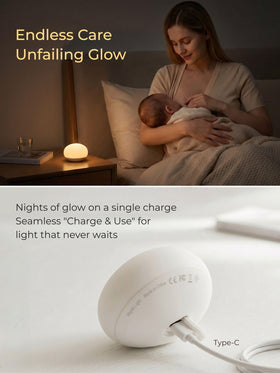 EASZZZ stepless dimming night light for precise brightness control