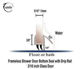 Eatelle seal close-up showing near-glass clarity and durability.