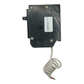 20A breaker installed in a panel shows compact form