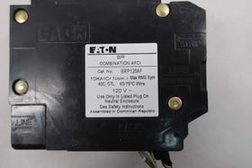 Eaton BRP120AF wiring terminals for secure circuit connections.