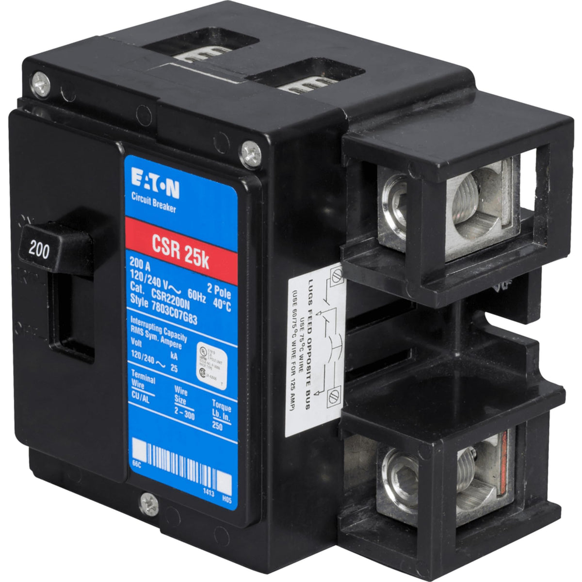 Eaton CSR2200N main breaker kit 200A for panel safety and reliability.