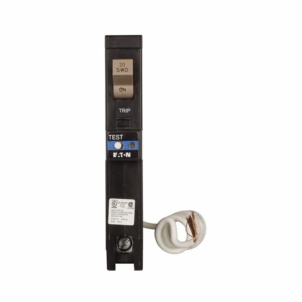 Eaton Cutler-Hammer CHFN120DF showing dual-function AFCI/GFCI protection for safer circuits.