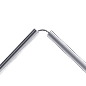 Eau easy replacement steps illustrating the four-part rod design.