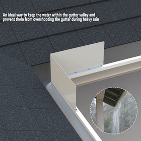 EBaokuup easy-to-install gutter parts simplify rainwater management.