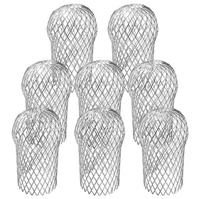 EBaokuup 8-pack downspout guard with expandable mesh for debris-free gutters.