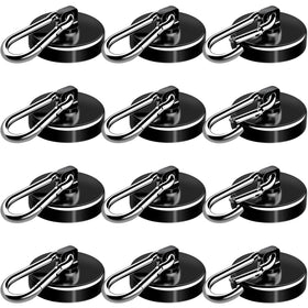 ebavite carabiner magnetic hook on a metal surface for sturdy organization