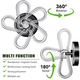 ebavite heavy-duty magnetic hook suitable for kitchen and workshop storage