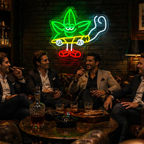 Ebdobgbs silicon-led neon sign stays cool with safe operation.