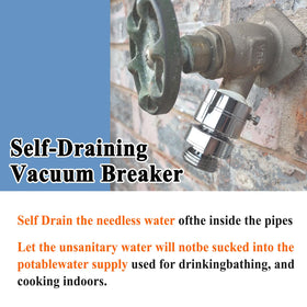 Ebrmeiwo threaded connection 1-1/16 in for fine-thread outdoor valves.
