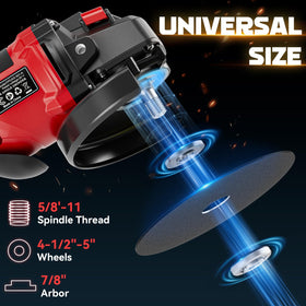Starter kit included for immediate cutting and grinding tasks with Ecarke grinder.