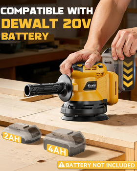 Ecarke auxiliary side handle for stable two handed sanding