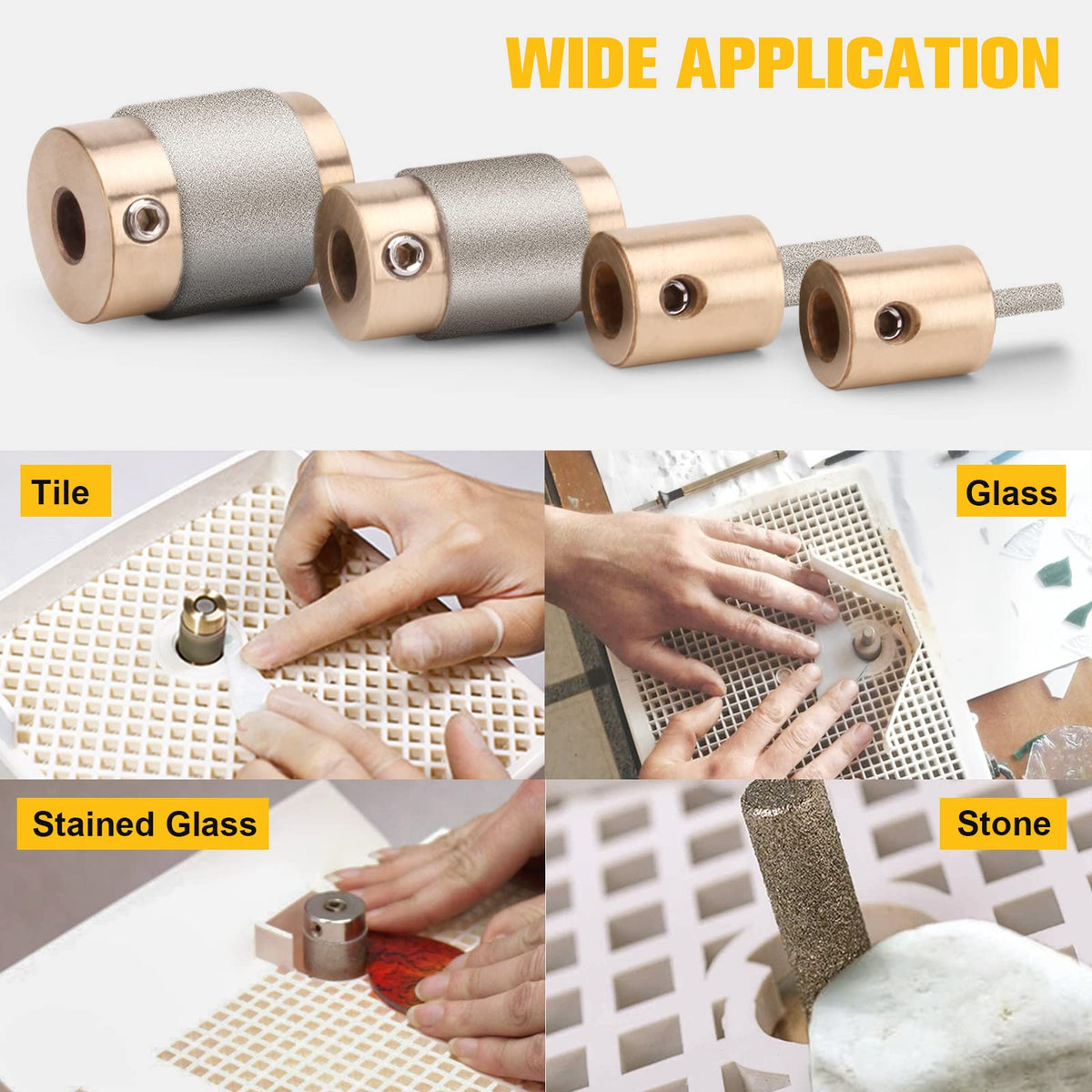Ecarke brass core design reduces shaft binding for smoother operation.