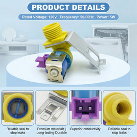 ECHASL WD15X27703 replacement valve shown with compatible piping and fittings