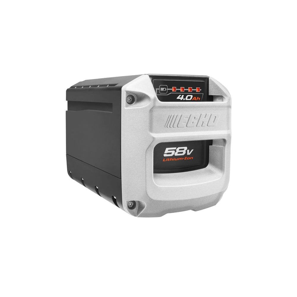 Echo 58V battery pack 4.0Ah—reliable power with built-in protection.