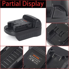 Echoyee DW18ML adapter front view emphasizes durable ABS housing design.