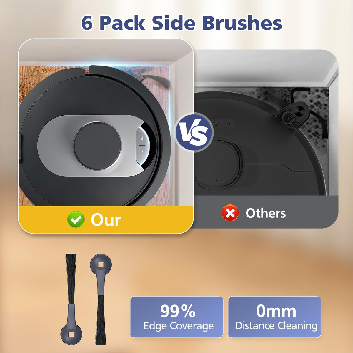Ecleanfy pre-filter captures dust before reaching the motor