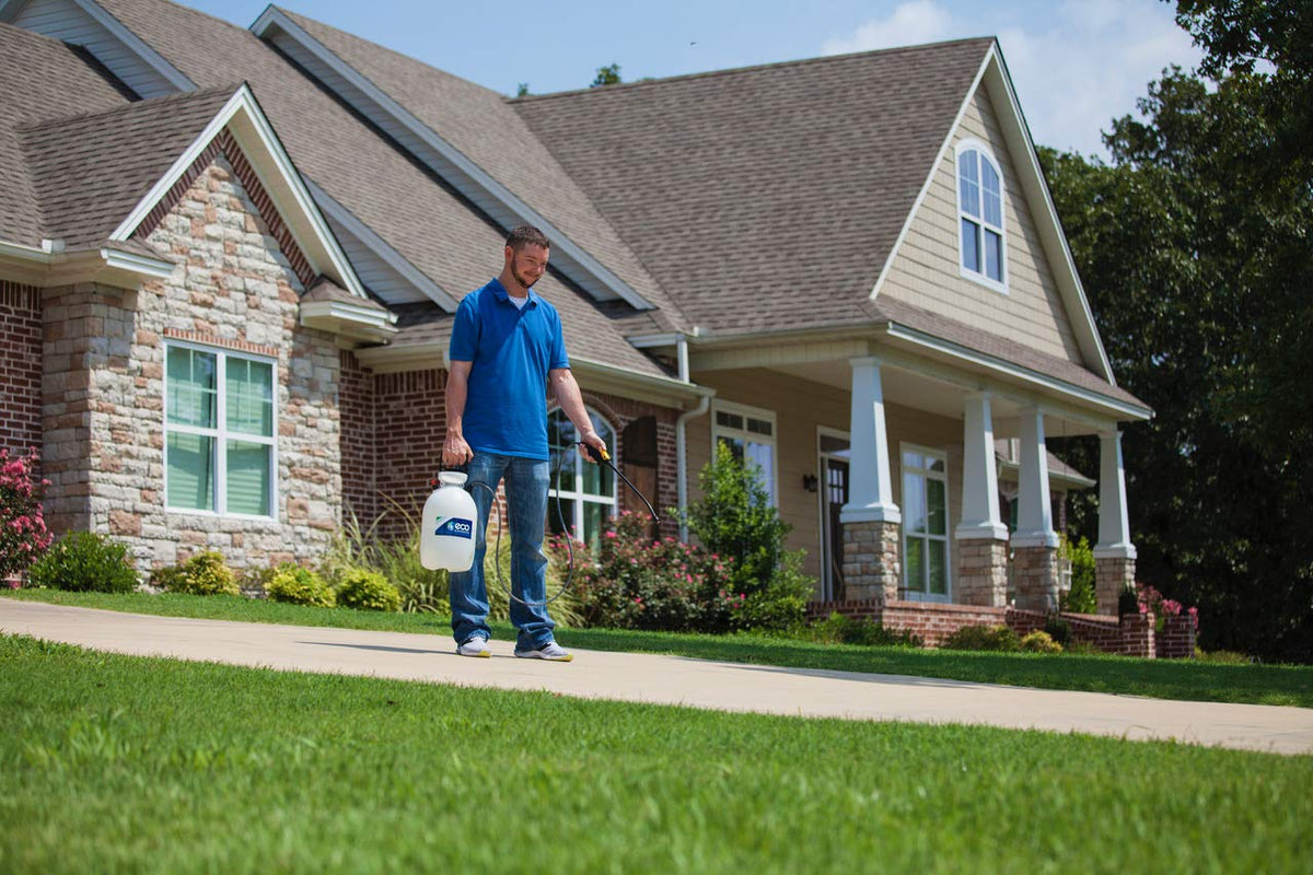 Eco Advance concrete/masonry spray application protects a surface while remaining breathable