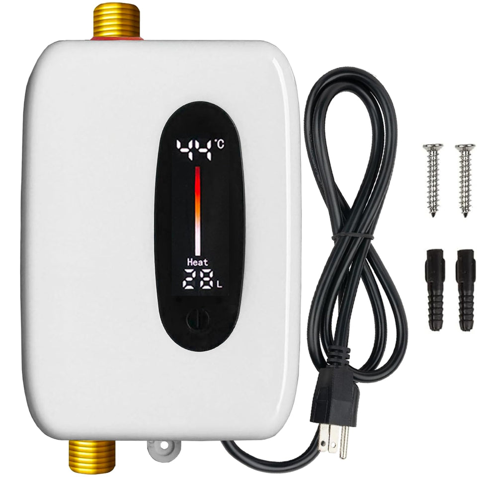 ECOAPTUNIT tankless water heater compact design saves space in small apartments