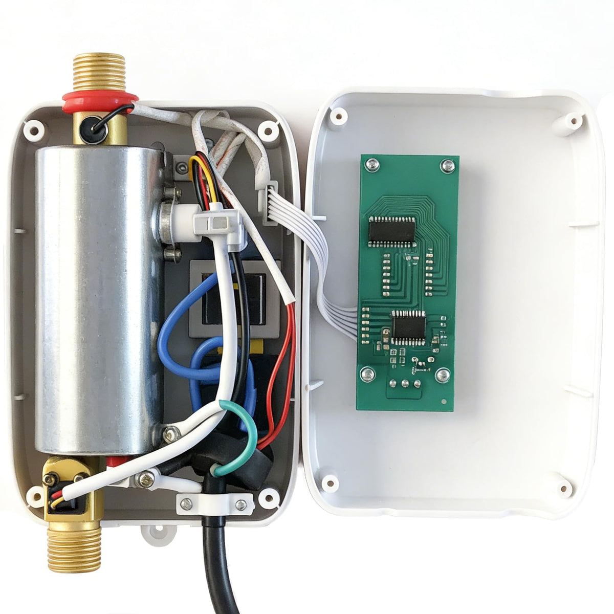 ECOAPTUNIT tankless water heater easy installation on a wall