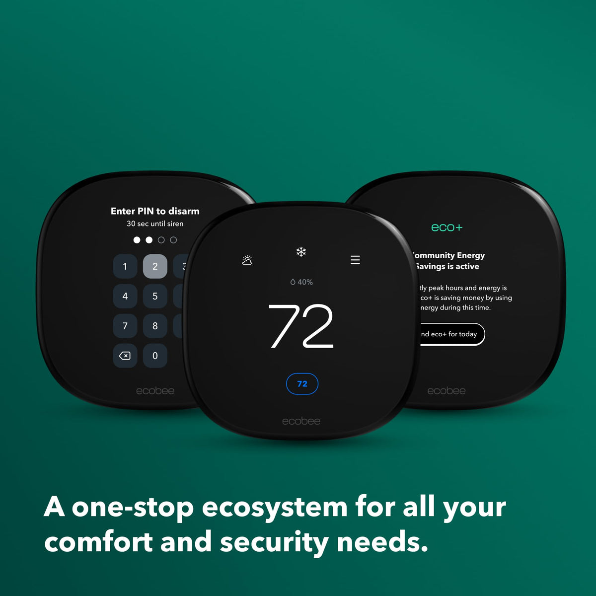 ecobee occupancy radar detects room activity for proactive temperature control